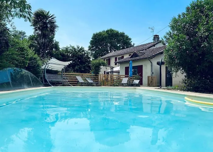 Magnifique Maison Avec Piscine Au Calme Du Gers * Pouydraguin