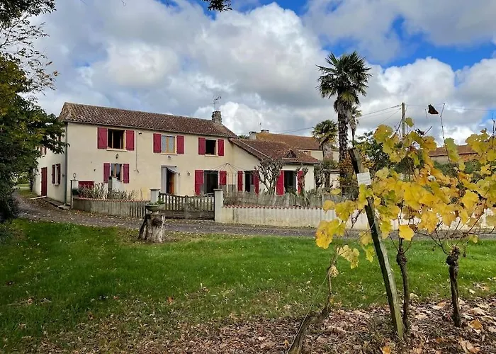 Ferienhaus Magnifique Maison Avec Piscine Au Calme Du Gers Pouydraguin
