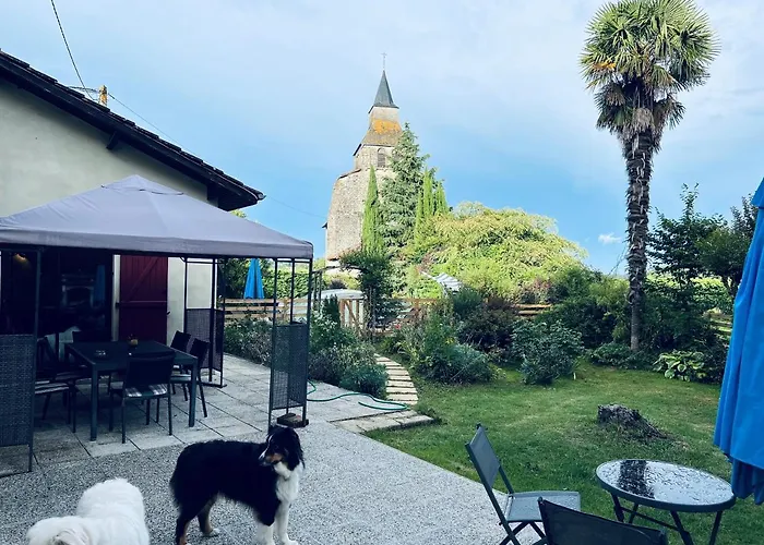 Ferienhaus Magnifique Maison Avec Piscine Au Calme Du Gers Pouydraguin